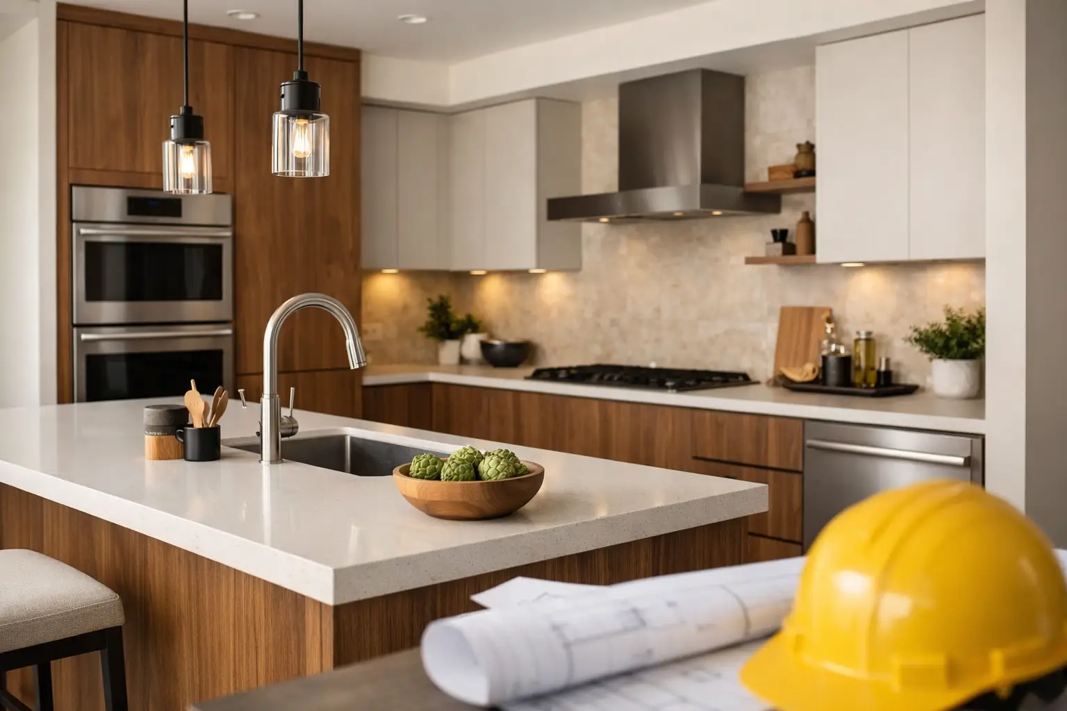 Cocinas integrales a medida para obra exigente